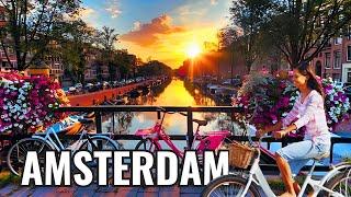 The BEST of Amsterdam, Netherland in Just ONE Day! 4K Walking Tour