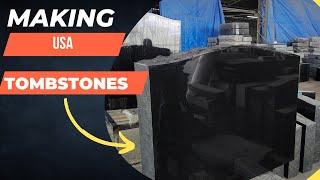 MAKING USA STYLE HEADSTONE 🪦#tombstone  SUSHEELA GRANITE||+91 8239430290