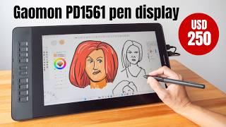 Gaomon PD1561 pen display (review)