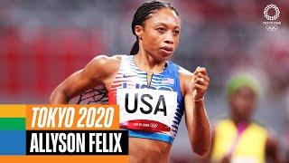 ‍️  Every Allyson Felix medal race! | Athlete Highlights