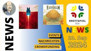 Brettspiel News der Brettspielbox   20. September 2024