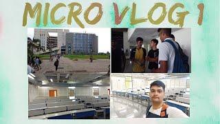 Micro Vlog 1 | 3rd Sem begins #microvlog1 #iit #iitjee #iithyderabad #jee #hyderabad