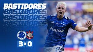  BASTIDORES | Cruzeiro vence o Corinthians e mantém 100% de aproveitamento em casa no Brasileirão!