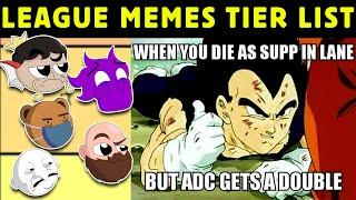 League of Legends Memes Tier List