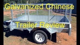 Galvanized Chinese Box Trailer Review