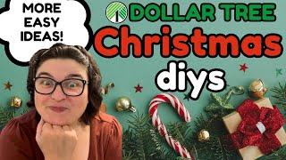 5 NEW Dollar Tree Christmas DIYs You Need to Try!  (Festive & Budget-Friendly!)