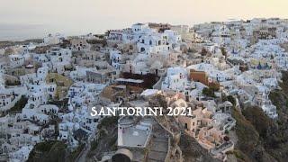 Santorini - Greece 2021 I Drone 4k I Best of