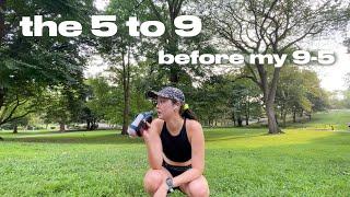 The 5-9 Before My 9-5 | morning routine and marathon training in NYC