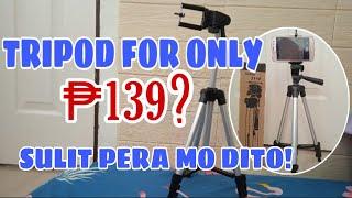 Unboxing Tripod 3110 in Cheapest Price | For Only ₱139 |