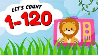 Kids Educational Videos | Kindergarten and Elementary Math | Counting 1 to 120 Numbers | 1 to 100