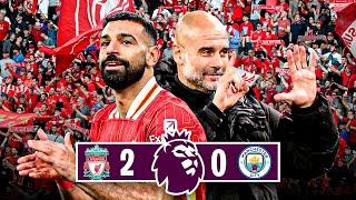 EL LIVERPOOL DERROTA AL MANCHESTER CITY EN ANFIELD