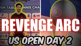 I BREAK My Paddle During USA's Biggest Table Tennis Tournament (US OPEN DAY 2)