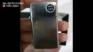 Zippo Original USA 1607 Slim Street Chrome