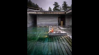 7132 Hotel & Therme Vals in Switzerland is STUNNING