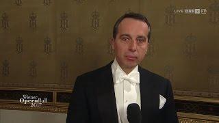 Kern weint über den Tod Sabine Oberhausers | Opernball 2017 | Van der Bellen