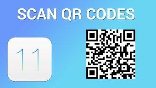 How to Scan QR Codes in iPhone with iOS 11