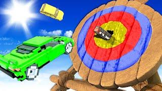 JUMPING CARS INTO A GIANT TARGET (Teardown Multiplayer)