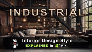 INDUSTRIAL - Interior Design Style Explaind by Retro Lamp