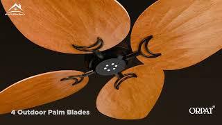 BLDC Ceiling Fan – Moneysaver Green leaf Plus – 28W | Luxury Home Decor Fans by Orpat