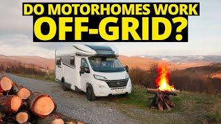 Can You REALLY Motorhome OFF-GRID?