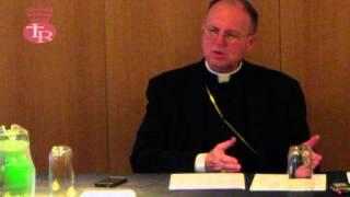 TR Media: Excerpt from Bp Sanborn's London Conference on the "SSPX, 'Resistance,' and Sedevacantism"