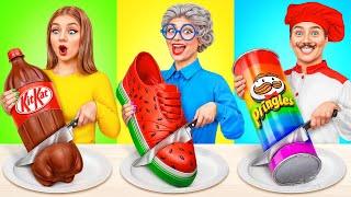 Me vs Grandma Cooking Challenge | Amazing Kitchen Recipes by Multi DO Smile