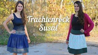 Sew a Bavarian costume skirt yourself with a pattern from Maker Mauz Sewing