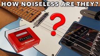 How Noiseless is Noiseless? Testing Fender Gen 4 Noiseless Telecaster Pickups