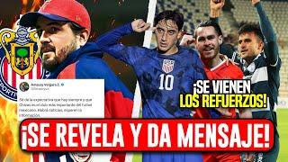 ULTIMA HORA CHIVAS! AMAURY MANDA MENSAJE Y DICE ESPEREMOS NOTICIAS! SE VIENEN LOS REFUERZOS?