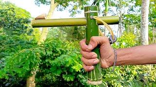 DIY Slingshot - Bamboo Slingshot Easy To Create