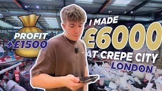 I MADE £6000 AT CREPE CITY LONDON