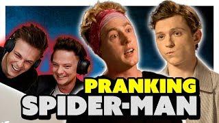 TOM HOLLAND INTERVIEW *PRANK* (EARPIECE)