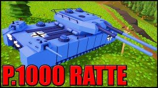 German P.1000 RATTE SUPER TANK! - Total Tank Simulator