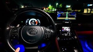 LEXUS IS350 F-SPORT NIGHTRIDE POV SHOULD I HAVE BOUGHT A HELLCAT ?