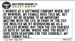 I Worked At A Software Company When, Out Of Nowhere, My Female Boss Told Me