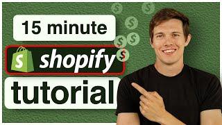 Shopify Tutorial 2024 - Make A Pro eCommerce Store in 15 Minutes