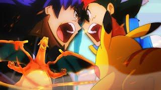 Pokemon Journeys ASMV/AMV - Ash Vs Leon Final Battle [Trap Remix]