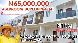 4BED TERRACE DUPLEXS IN AJAH - Abraham Adesanya Ajah properties