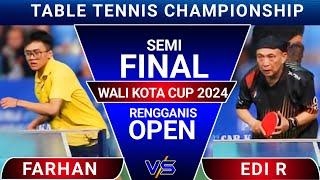 Farhan SATELITE  Edi Rukapi Table Tennis Championship Men's Single Walikota Cup 2024