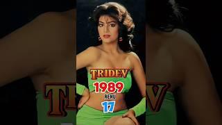 Tridev 1989 to 2024: Bollywood's Iconic Cast Transformation!  #shorts