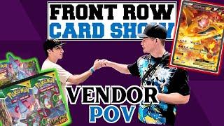 VEGAS FRONT ROW CARD SHOW VENDOR POV PART 1 - Evolving Skies, Big Trades, Lots of Pokemon Fun