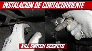 Como instalar un Cortacorriente o kill Switch Secreto en el auto