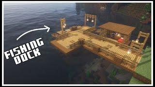 minecraft | how to build simple fishing dock