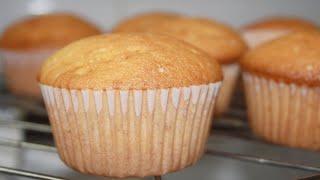 Perfect Vanilla Cupcakes/How to make moist vanilla cupcakes/ Classic cupcakes