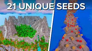 21 UNIQUE Seeds in Minecraft 1.21