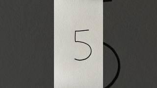 Number art #art #youtubeshorts #ytshorts #kidsvideo #youtube #kidstv #diy #creative #trending #kids