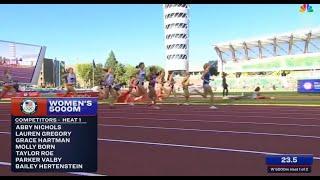 5000m Heat 1 Olympic Trials 2024 Women's - Parker Valby, Elle St. Pierre