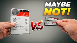 5 Reasons You Should buy an HDD Instead of NVMe! feat. Seagate Ironwolf Pro & Exos