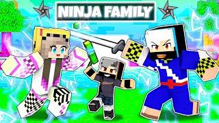 FOUND by a NINJA FAMILY In Minecraft! (Hindi)