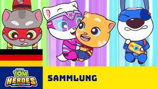 Verrückte und mysteriöse Abenteuer von Talking Tom Heroes (Cartoon-Sammlung)